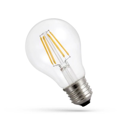 A60 LED 11W E27 - 230V, Filament, Klar, Spectrum