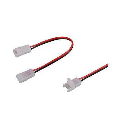 Skjøteledd til 8mm LED strip - Dual Head, 2-leder