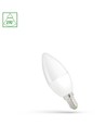 E14 1W LED kertepære - 6000K (Kald hvit)