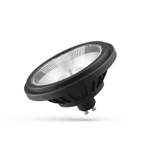 GU10 14W LED-spot - 40° spredning, sort