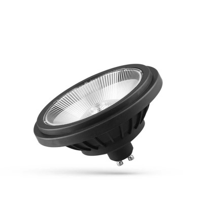 GU10 14W LED-spot - 40° spredning, sort