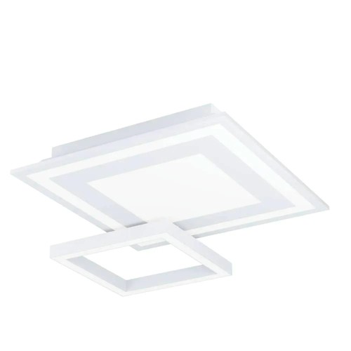 Outlet: EGLO SALITERAS Zigbee LED Loftlampe 20W, 45x45 i RGB+CCT - Hvid