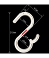 10 stk krok for montering av 230V stripe - Ø65mm hull
