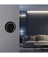 Touch dimmer til LED strips, sort - Trådløs, batteridrevet, til 12V/24V, veggmontert