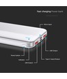 10000mAh Hurtiglader Powerbank - Hvit