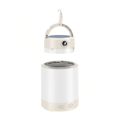 Lumina Campo bærbar campinglampe med solceller - RGB+CCT, powerbank, oppladbar, dimbar