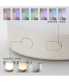 Lumina Campo bærbar campinglampe med solceller - RGB+CCT, powerbank, oppladbar, dimbar
