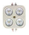 Outlet: LED-Line OPTO skilte LED modul 3W, 12V, 6500K, 285Lm, IP65