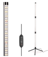 LEDlife vekstlys med stativ - Svart, 3 lamper, timer