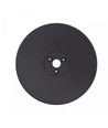 Plate til Spectrum vegglampe - Ø30cm, høyde 3cm, rund, sort