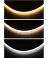 5 m. HiCri Neon COB RA95 - 230V, IP67, 288 LED, 11W/m, kan klippes for hver 10cm