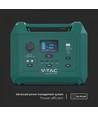 Powerstation 300W - 288Wh, med strømuttak, 1x 230V AC output