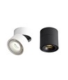 Vero 10W LED påbygningsspot - RA98, dimbar, sort