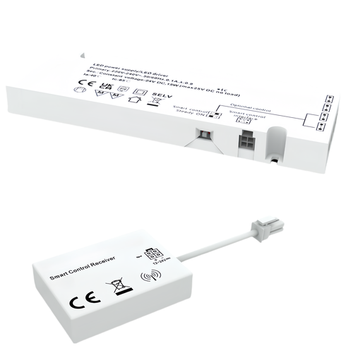 LEDlife Møbelspot Zigbee strømforsyning 15W - Til Sono og Reco, Hue kompatibel, RF, inkl. fjernkontroll