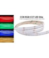 10m 21W/m RGB+CCT COB-LED-strip - 24V DC, IP20, 840 LED pr. meter, COB LED
