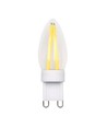 10 stk. G9 dimbar 2W pære - 2700K, Filament LED, 230V