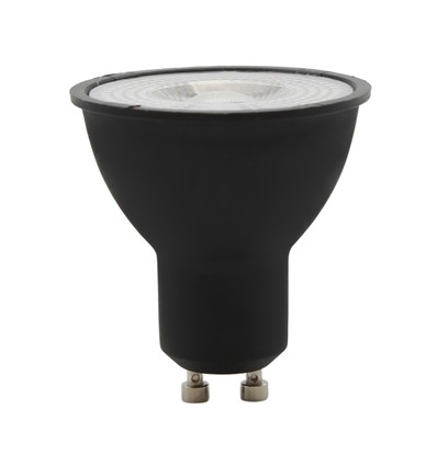 GU10 6W dimbar LUX6 LED-spot - RA 97, Sort