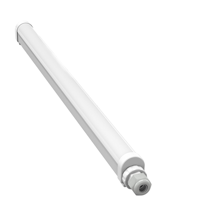 60 cm armatur - 18W, 130lm/W, gjennomkoblet, IP65