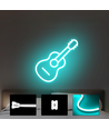 Lyseblå 8x16 CLIP-ON Neon Flex LED - 8W per meter, IP67, 24V