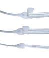 Kald hvit 8x16 CLIP-ON Neon Flex LED - 8W per meter, IP67, 24V
