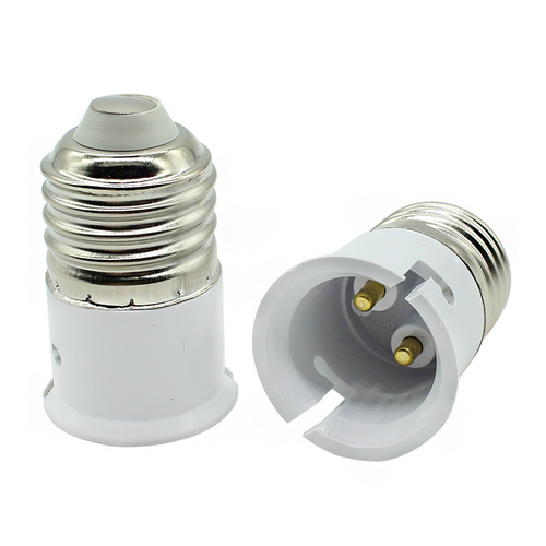 E27 til B22 adapter