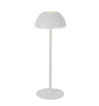 Oppladbar LED bordlampe Innendørs/utendørs - Grå, berøringsdimbar, 3i1, IP54 utendørs