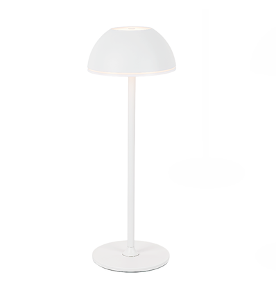 Oppladbar LED bordlampe Innendørs/utendørs - Hvit, berøringsdimbar, 3i1, IP54 utendørs