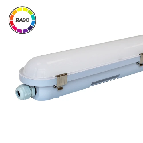 120 cm armatur HiCRI - RA90, 40W, gjennomkoblet, flimmerfri, IP65