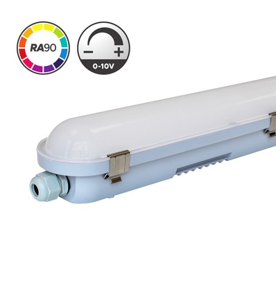 120 cm 0-10V armatur HiCRI - RA90, 40W, gjennomkoblet, IP65