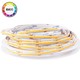 5m 6,5W/m Dot-free COB-LED-stripe RA95 - 24V DC, 3000K, IP20, 320 LED/m, 5 års garanti