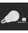 A60 LED Lyspære 10,5W E27 - Plast, Samsung Chip, 3000K