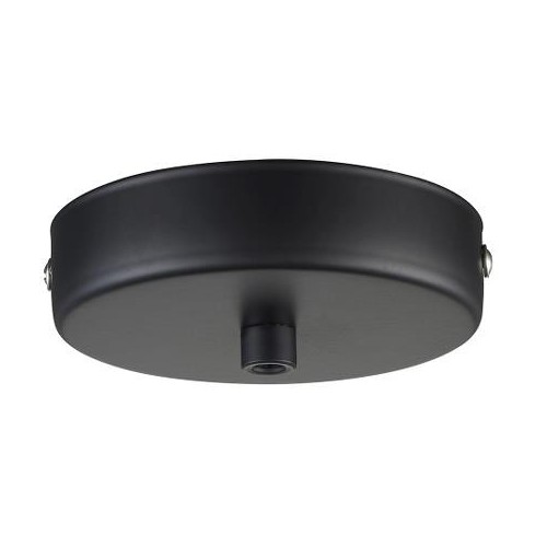 Halo Design - Ø10 Rosett for 1 lampe - sort