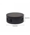 Solcelle sensor vegglampe - Svart, rund, justerbar spredning skumringssensor, IP54