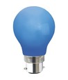 Outlet: Farget B22 LED Pære På 1W i Blå, Ø55, 230V - 360°