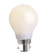 Outlet: Hvit/Opal B22 LED-pære 1W, Ø55, 230V - 360°