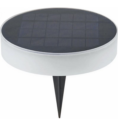 Solcelle hagelys - IP65, skumringssensor, spyd/veggmontering