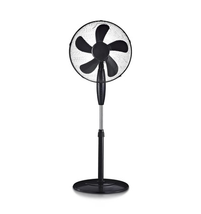 55W Stålvifte - med 410mm rundfot, 4 knapper, 5 blader (16 tommer)