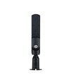 30W LED gatelykt - Skumringssensor, Ø60 mm, IP65, svart, 230V