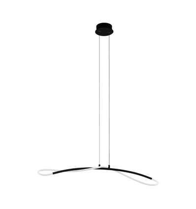 Outlet: EGLO Egidonella LED pendellampe 20W i sort/hvit