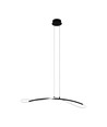 Outlet: EGLO Egidonella LED pendellampe 20W i sort/hvit