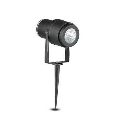 12W LED hagelampe - grønn, svart hus