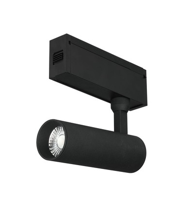 15W LED Spotlight - 4000K, Magnetisk, Svart, IP20, 24V