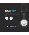 15W LED Spotlight - 4000K, Magnetisk, Svart, IP20, 24V