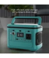 Powerstation 568Wh - 500W, med strømuttak, 1x 230V AC output