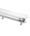 60cm 9W Limea T8 LED enkeltarmatur - IP65 vanntett, inkl. 1x LED-rør