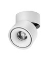 Vero 10W LED påbygningsspot i hvit - RA98, dimbar, roterbar
