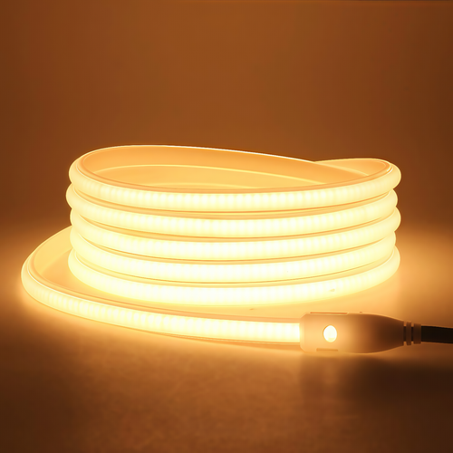 10m 9,5W/m Neon COB-LED-strip - 24V DC, IP67, 280 LED pr. meter, COB LED