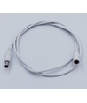 DC Forlengerkabel - 5 m, 5V-24V, hvit