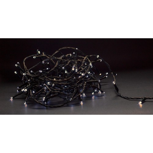 Outlet: 9 m. Smart Home varm hvit LED julelyslenke - Tuya/Smart Life, 120 LED, minnefunksjon, IP44 utendørs, 230V