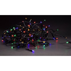 Outlet: 9 m. Smart Home multicolor LED julelysslynge - Tuya/Smart Life, 120 LED, minnefunksjon, IP44 utendørs, 230V